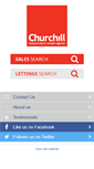 Mobile Screenshot of churchillestates.co.uk